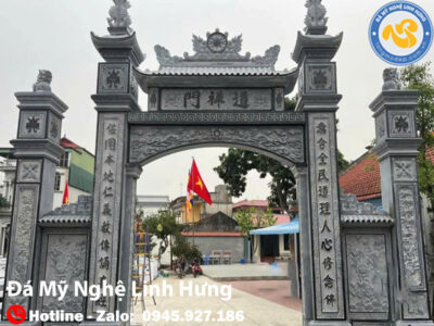 cổng đá tam quan nghệ thuật - chạm khắc hoa văn cổng đá tam quan nghệ thuật - chạm khắc hoa văn