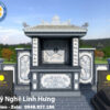 lăng mộ đá granite xanh rêu - lăng thờ gia tộc