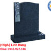 bia mộ đá granite chạm khắc hoa hồng