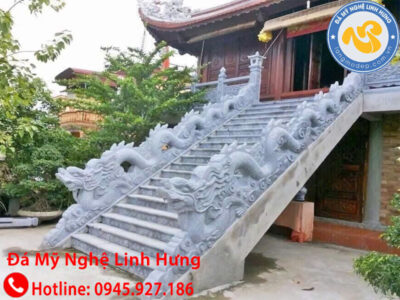 lan can đá xanh thanh hóa - mẫu lan can đá nhà thờ họ