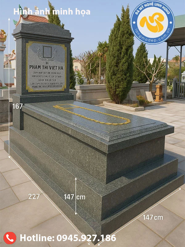 mộ đá đơn nguyên khối - mẫu mộ đá tinh tế hiện đại mộ đá đơn nguyên khối - mẫu mộ đá tinh tế hiện đại